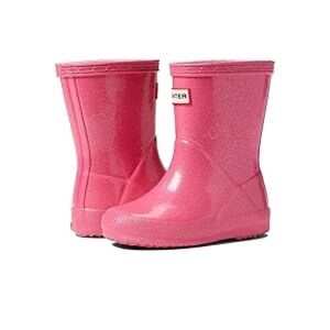 Hunter Little Kids First Classic Starcloud Rain Boot, Arcade Pink, 5